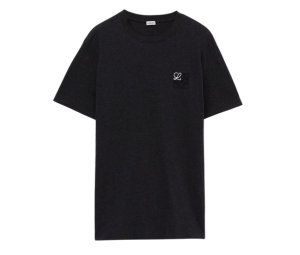 Buy Loewe Regular Fit T-Shirt In Cotton Anthracite at Sasom – Authentic and Ready to Ship