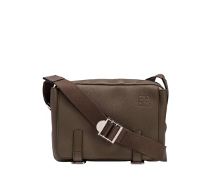 Buy Loewe Military Messenger XS Bag Dark Moss at Sasom – Authentic and Ready to Ship