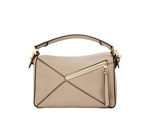 Buy Loewe Small Puzzle Bag In Soft Grained Calfskin With Gold Metallic  Sand at Sasom – Authentic and Ready to Ship