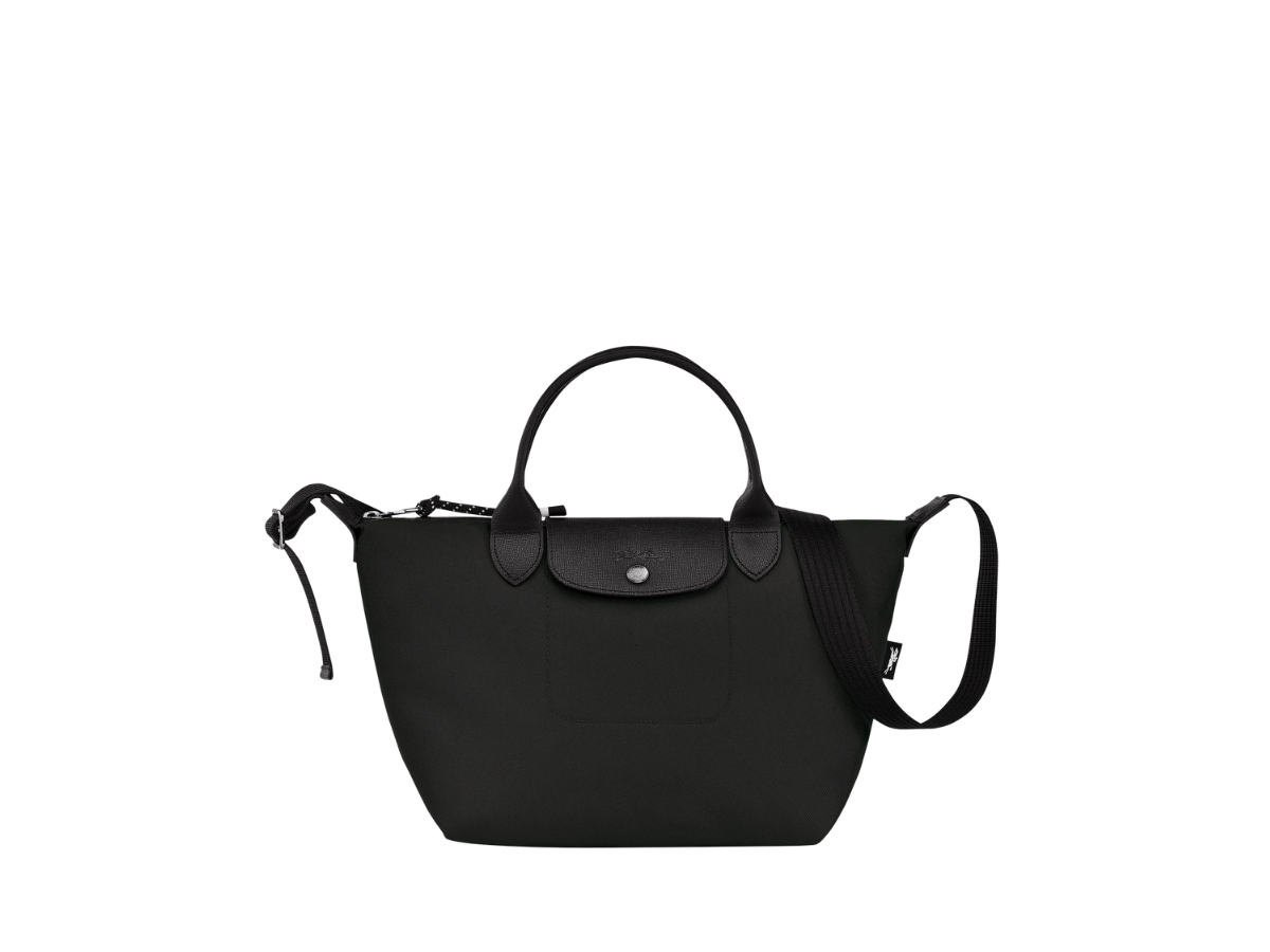 Le Pliage Energy S Handbag Black - Recycled canvas (L1512HSR001)