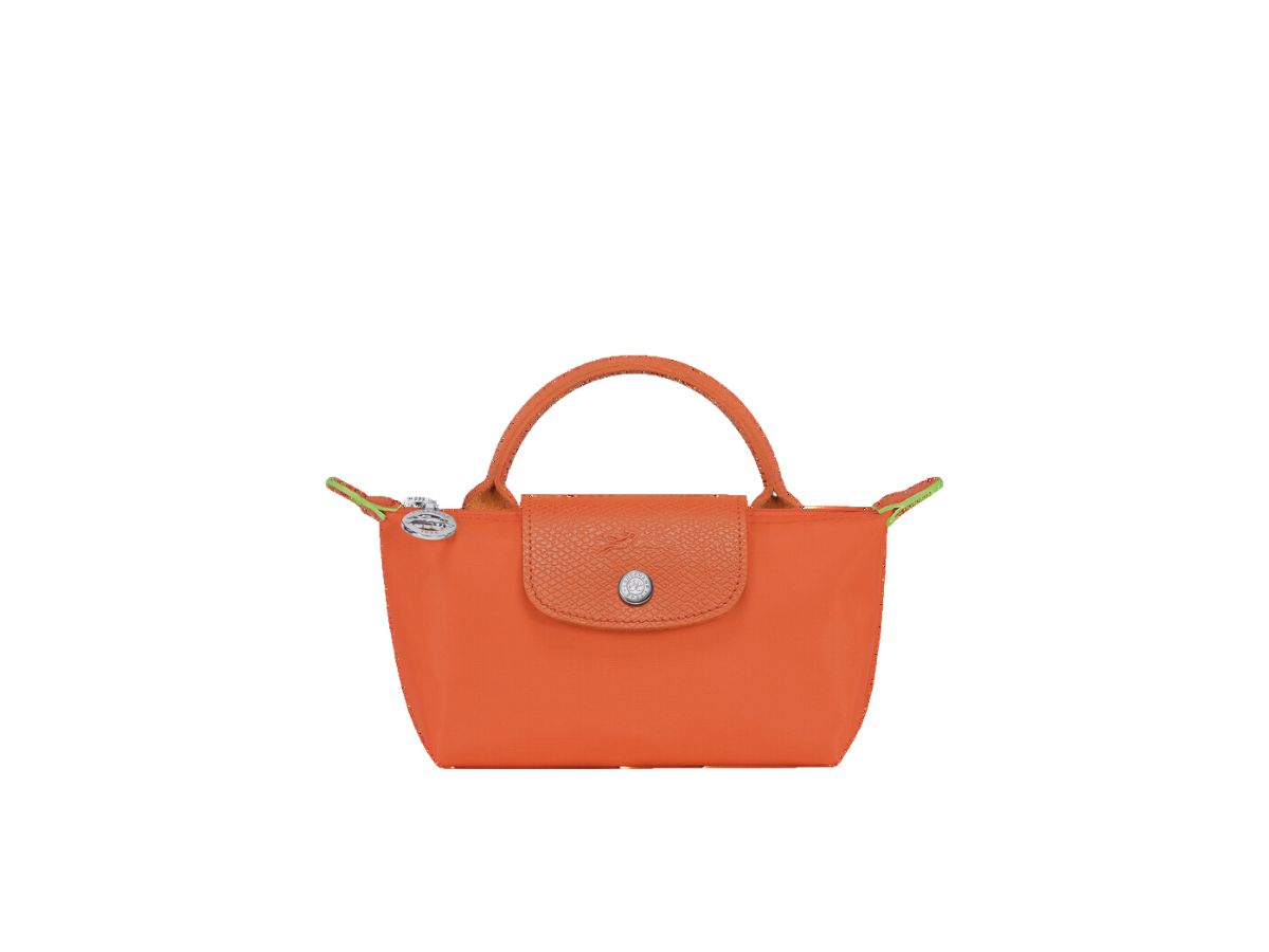 Longchamp Le Pliage Green Small Top-Handle Bag