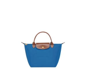 Buy Longchamp Le Pliage Original S Handbag In Recycled Canvas With Gold Color Metallic Hardware Cobalt at Sasom – Authentic and Ready to Ship