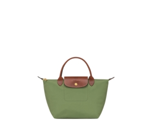 Buy Longchamp Le Pliage Original S Handbag In Recycled Canvas With Gold Color Metallic Hardware Lichen at Sasom – Authentic and Ready to Ship