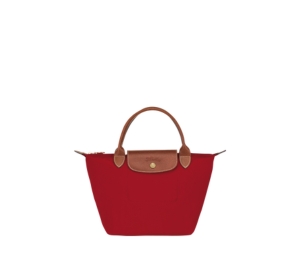 Buy Longchamp Le Pliage Original S Handbag In Recycled Canvas With Gold Color Metallic Hardware Red at Sasom – Authentic and Ready to Ship