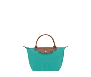 Buy Longchamp Le Pliage Original S Handbag In Recycled Canvas With Gold Color Metallic Hardware Turquoise at Sasom – Authentic and Ready to Ship