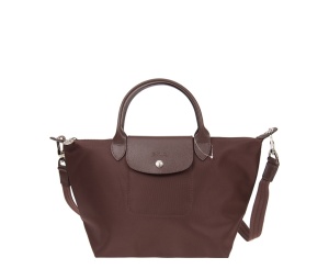 Buy Longchamp Handbag  Nylon Brown at Sasom – Authentic and Ready to Ship