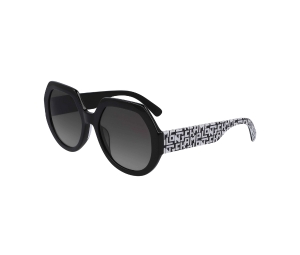 Buy Longchamp Sunglasses In Plastic Frame With Grey Lens Black at Sasom – Authentic and Ready to Ship