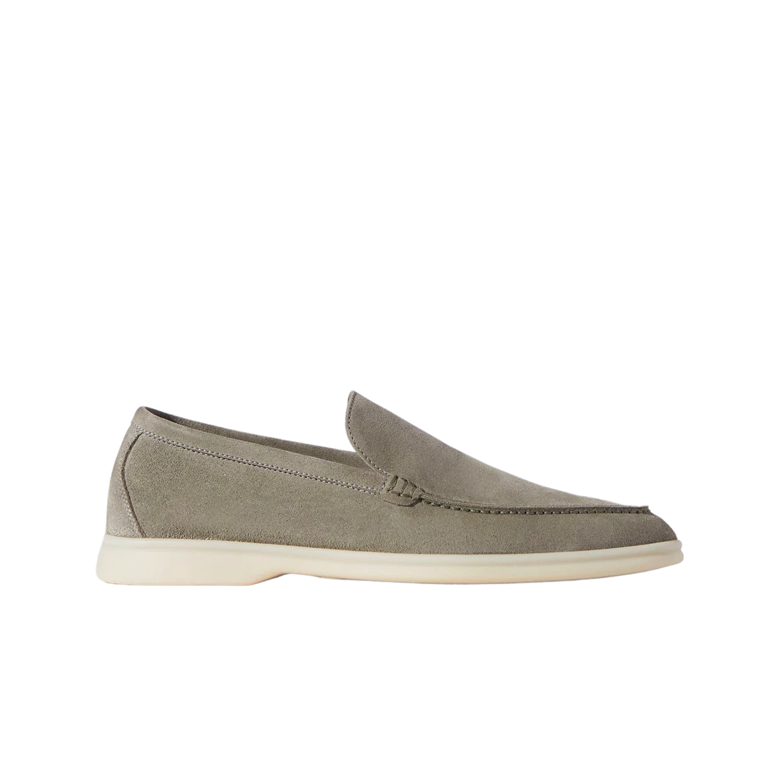 Loro Piana Summer Walk Suede Calfskin Greenery display picture 3