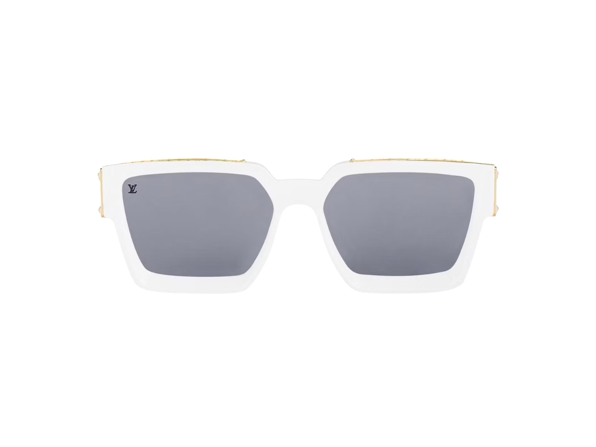 Louis Vuitton 1.1 Millionaires Sunglasses White Acetate. Size W