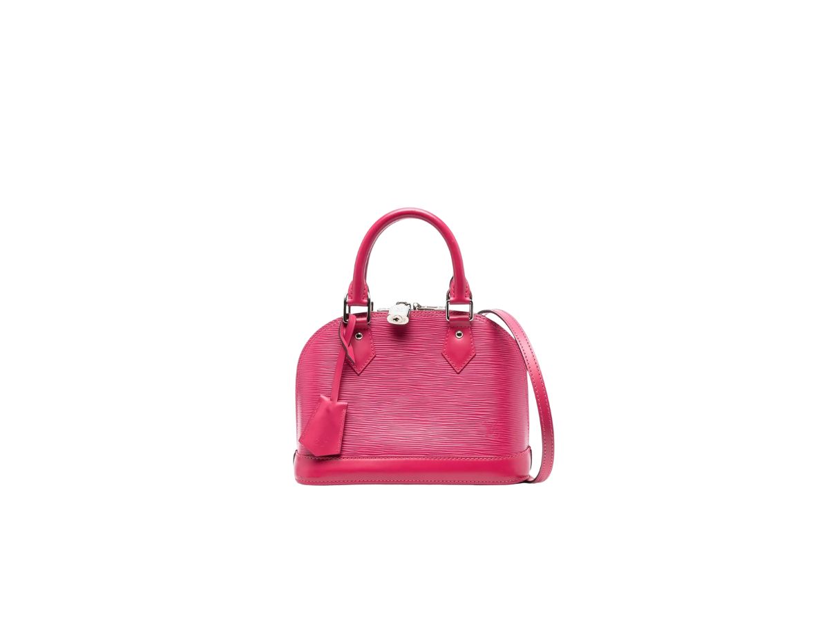 Louis Vuitton Vintage Alma Raspberry Bag (fully authenticated!!) BARBIE  MOVIE!!