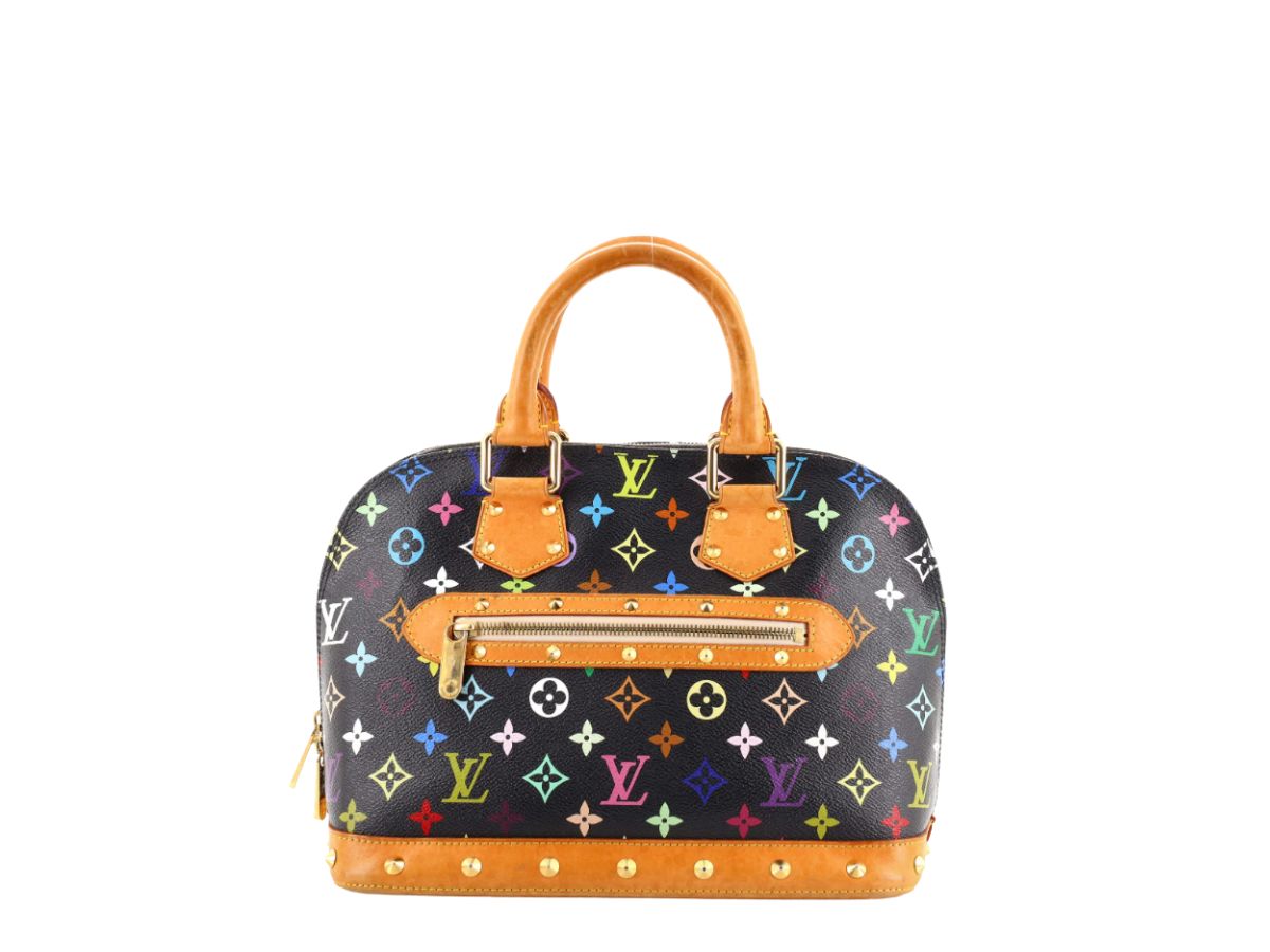 Louis Vuitton - Authenticated Alma Handbag - Leather Multicolour for Women, Very Good Condition