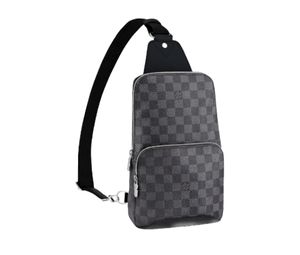 SASOM  bags Louis Vuitton Avenue Sling Bag Damier Graphite Canvas