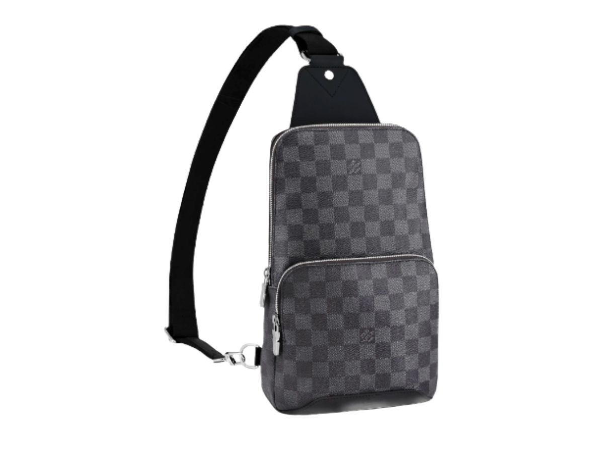 SASOM  bags Louis Vuitton Avenue Sling Bag Damier Graphite Canvas