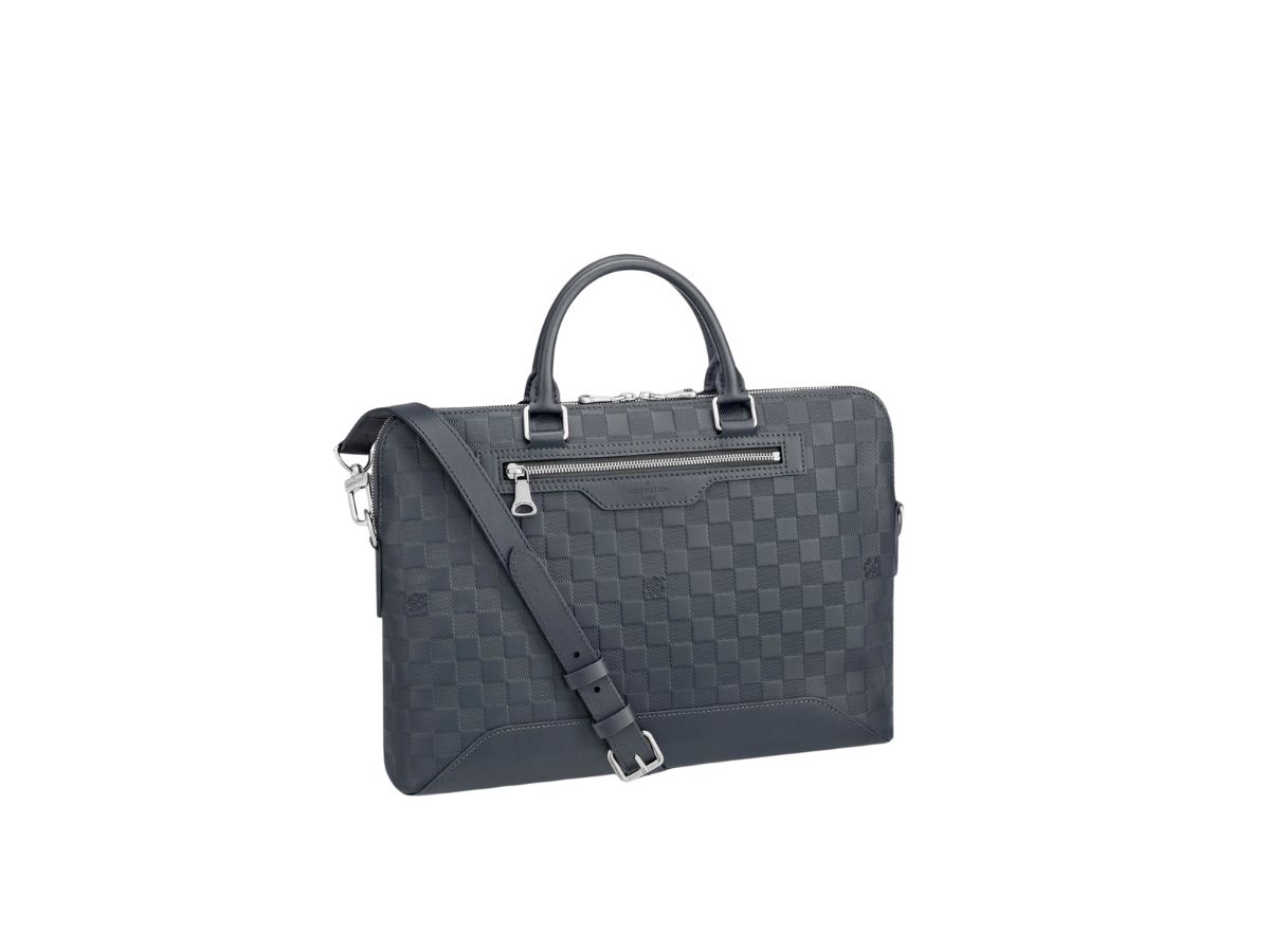 Damier Infini Leather Avenue Soft Briefcase N41020