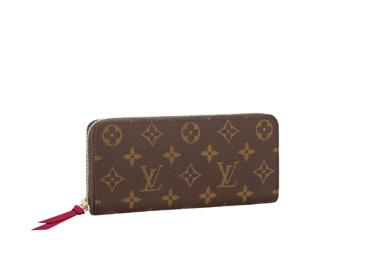 Louis Vuitton Zippy Wallet Monogram Fuchsia