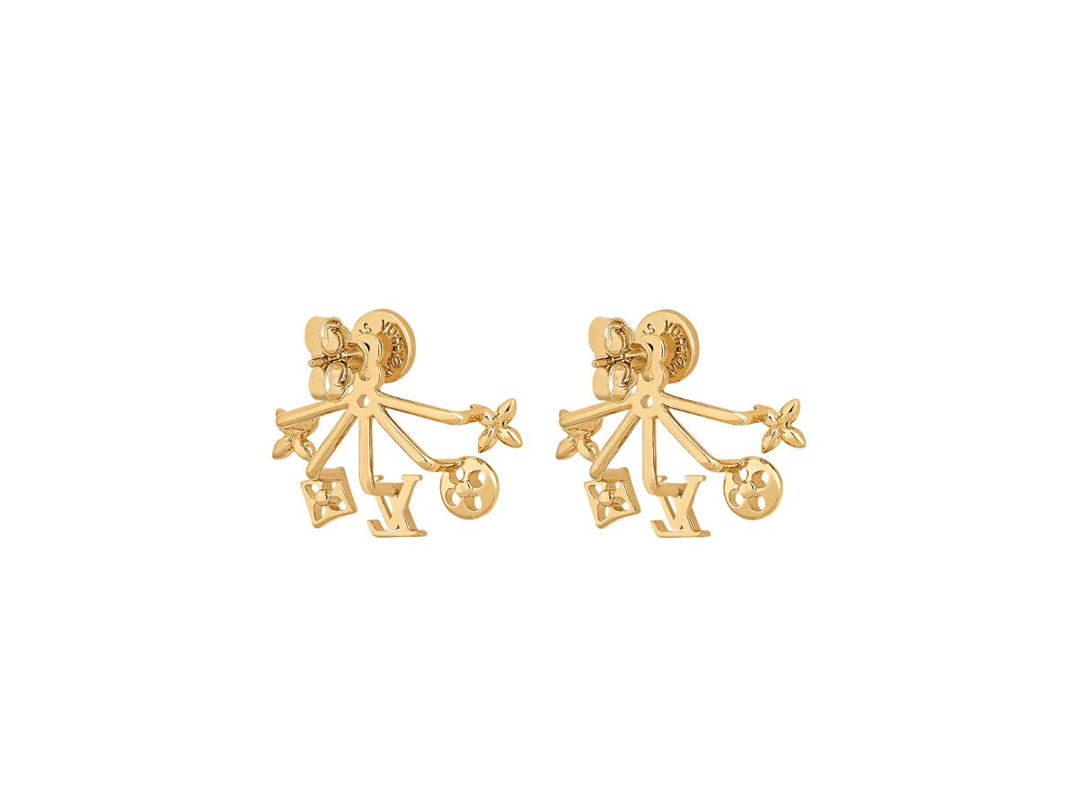 Louis Vuitton Cruiser earrings (m00601)