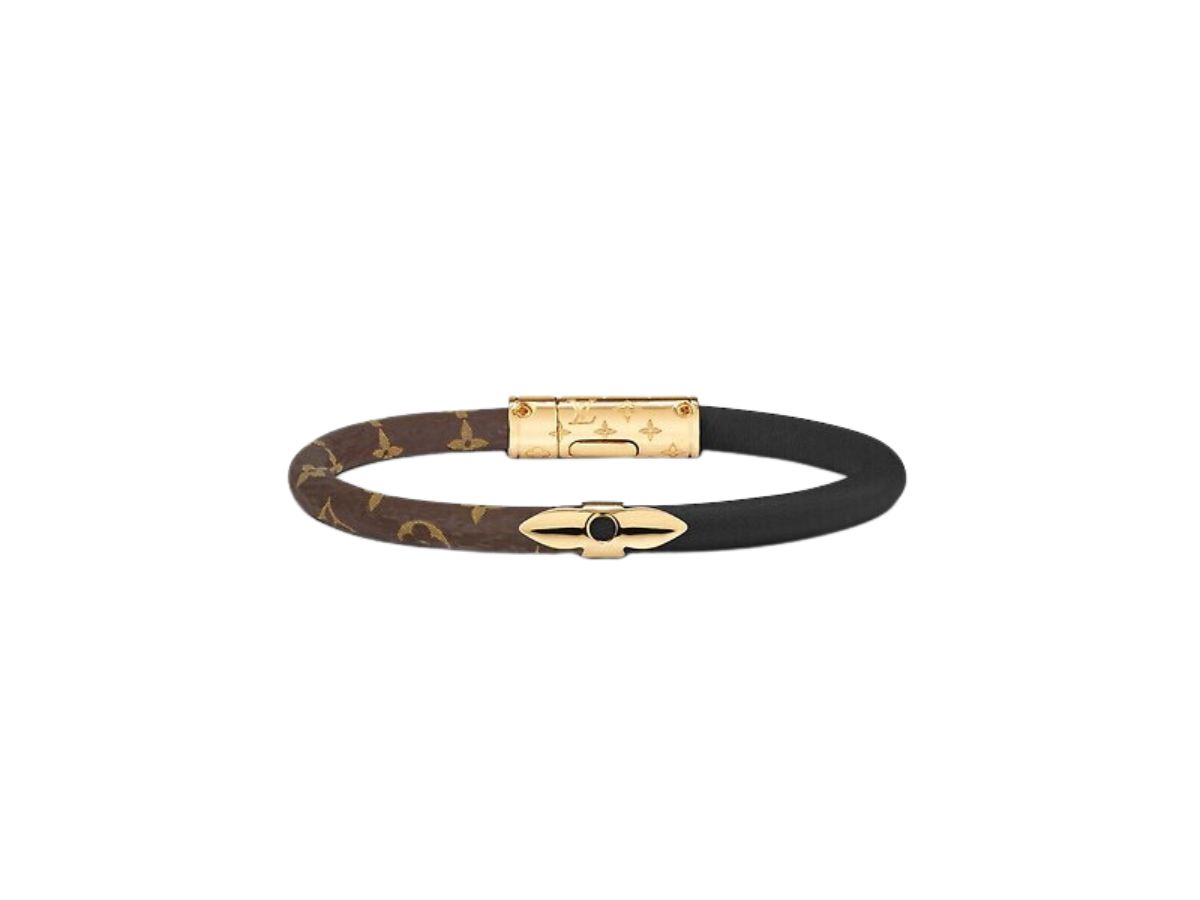 Daily confidential patent leather bracelet Louis Vuitton Brown in Patent  leather - 30387266