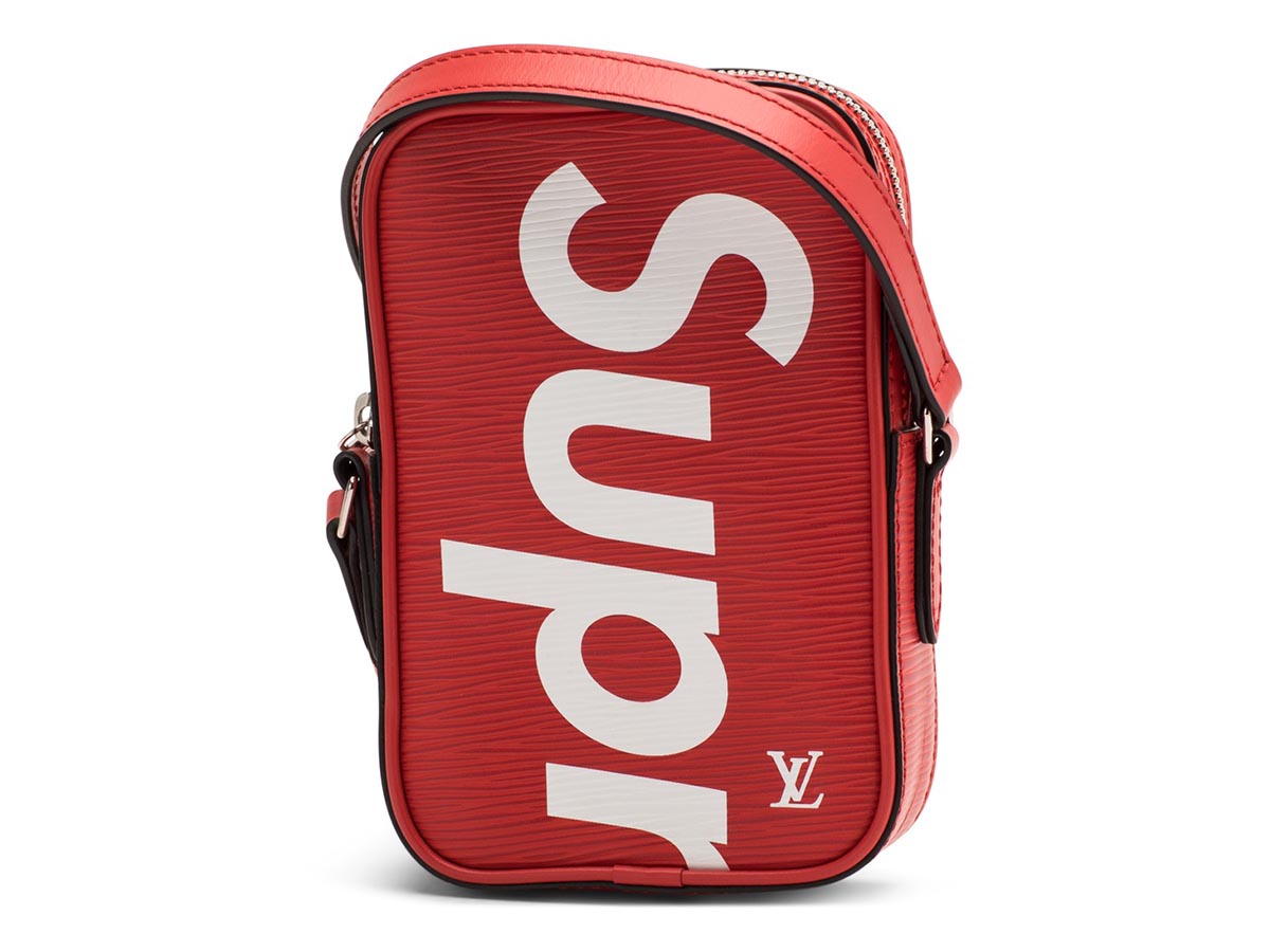Authenticated Used Louis Vuitton Shoulder Bag Epi Supreme Danube