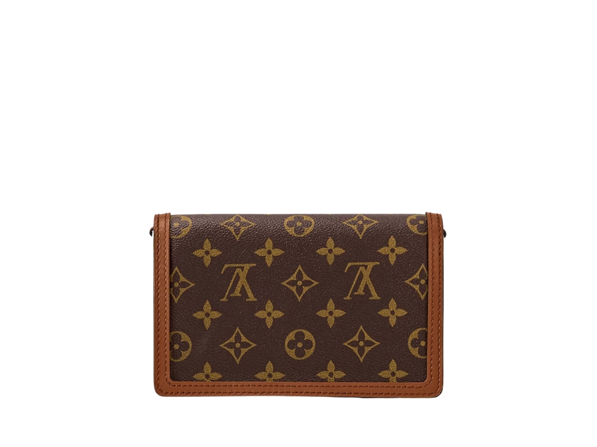 Shop Louis Vuitton MONOGRAM Dauphine chain wallet (M68746) by