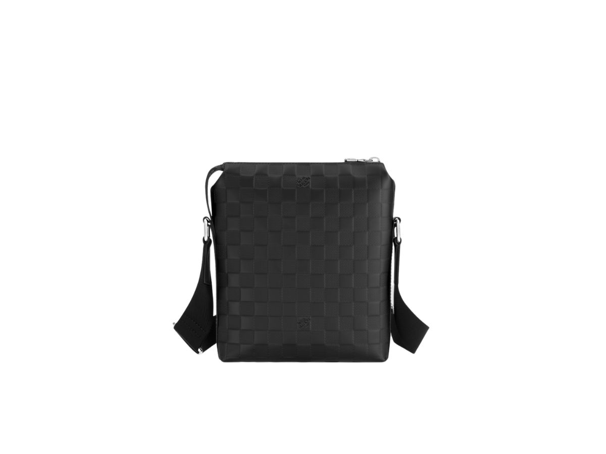 Louis Vuitton Discovery Messenger Bag Damier Infini Leather BB Black