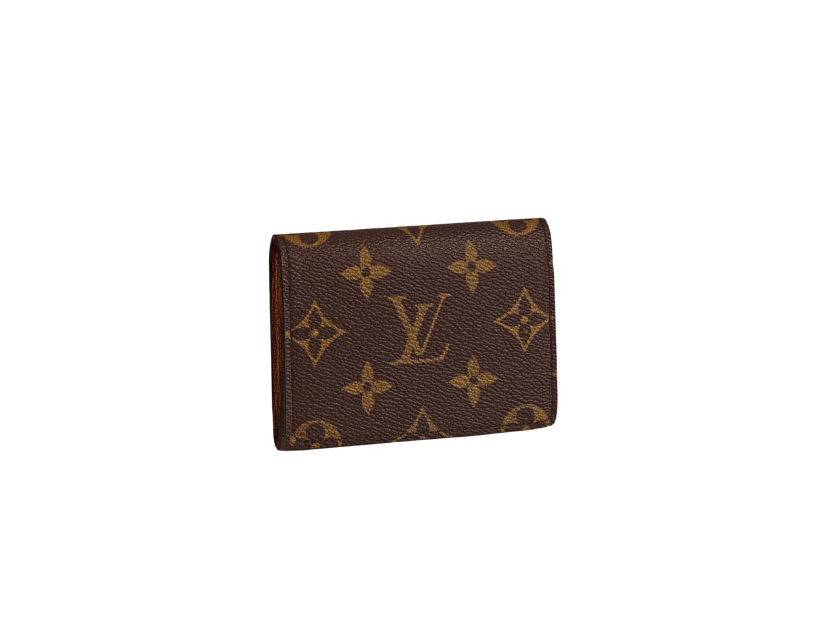Louis Vuitton M63801 Enveloppe Carte de visite, Brown, One Size