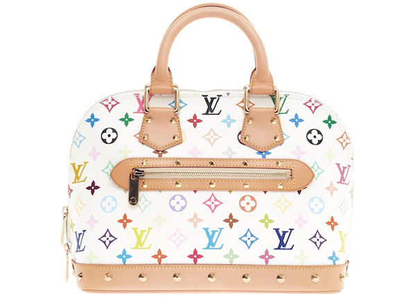 Buy Louis Vuitton x Takashi Murakami Alma Monogram PM White Multicolor at Sasom – Authentic and Ready to Ship