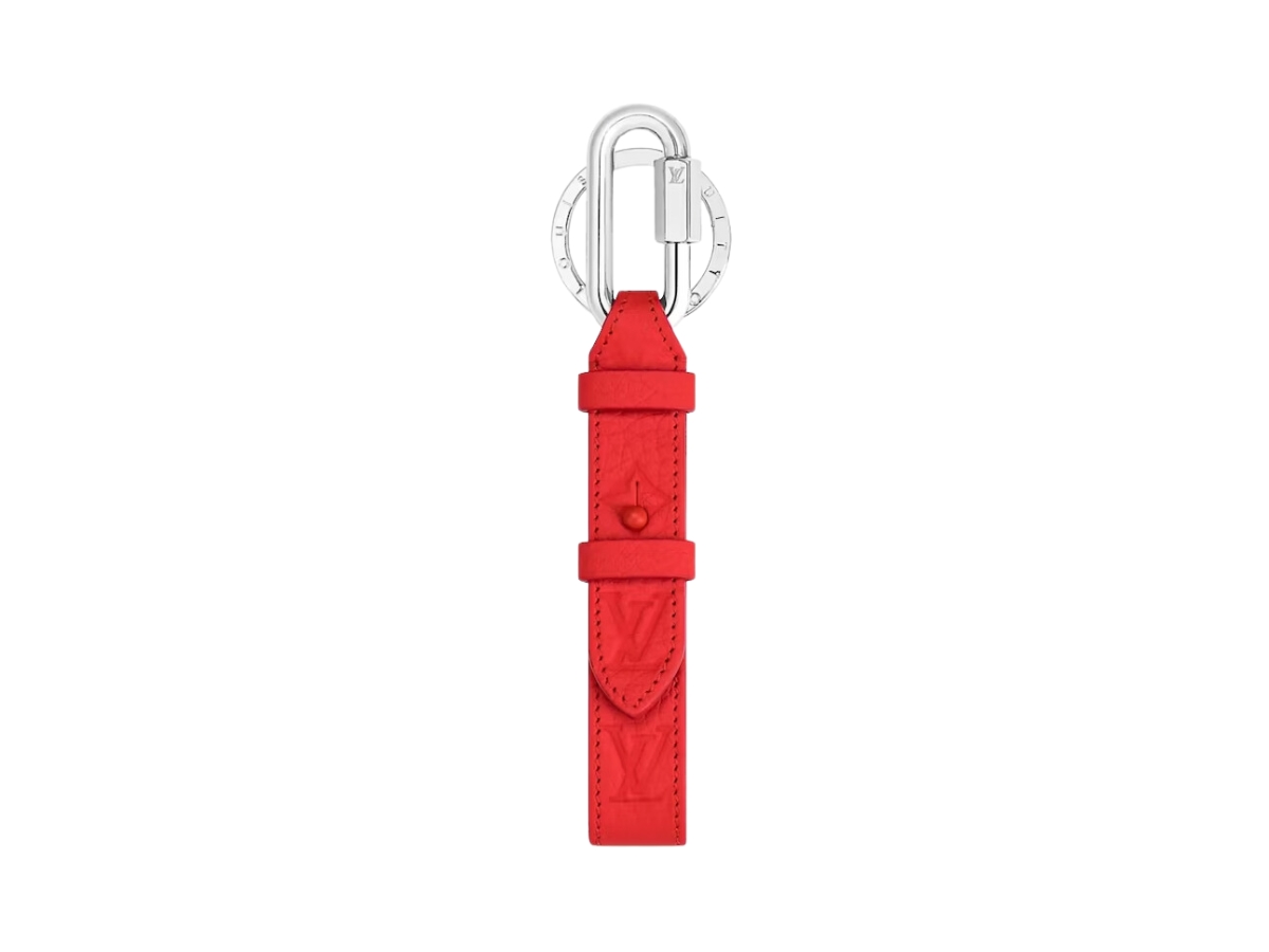 Louis Vuitton Harness Dragonne Bag Charm Red