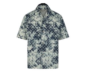 Sell Louis Vuitton Hawaiian Tapestry Denim Shirt - Blue