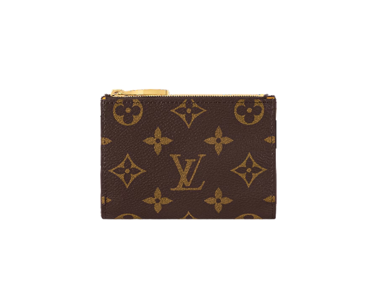 Louis Vuitton Lisa Wallet In Monogram Coated Canvas With Gold-Color  Hardware Jaune D'Or