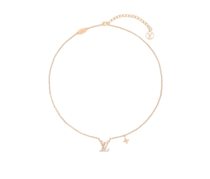 Buy Louis Vuitton LV Iconic Blush Necklace In Metal With Pink Gold-Colour Finish Blush Pink at Sasom – Authentic and Ready to Ship