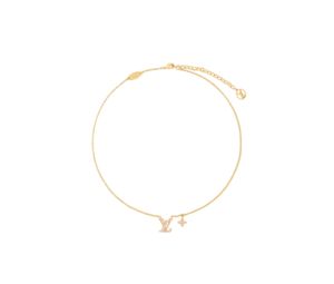 Buy Louis Vuitton LV Iconic Enamel Necklace In Gold-Finish Metal With Pink Enamel at Sasom – Authentic and Ready to Ship