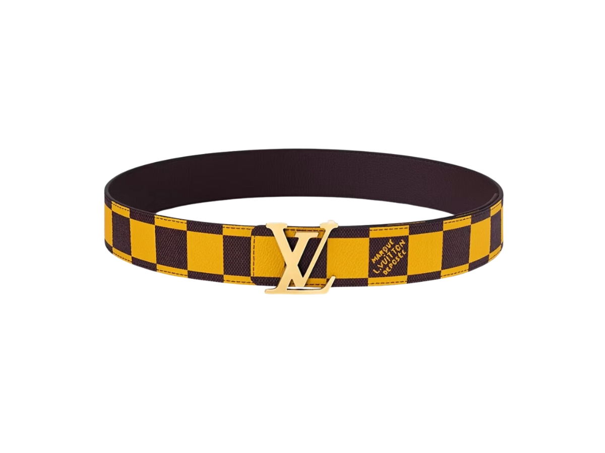 Louis Vuitton LV Initiales 40mm Reversible Belt In Damier