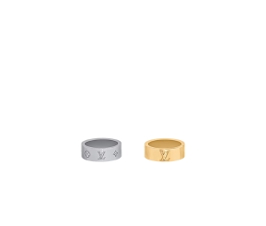 Buy Louis Vuitton LV Instinct Set Of 2 Rings In Brass-Gold-Silver Color Hardware at Sasom – Authentic and Ready to Ship