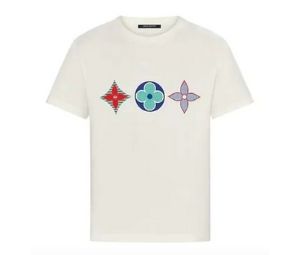 SASOM  apparel Louis Vuitton LV Men Multicolor Monogram Printed T-Shirt-White  Check the latest price now!