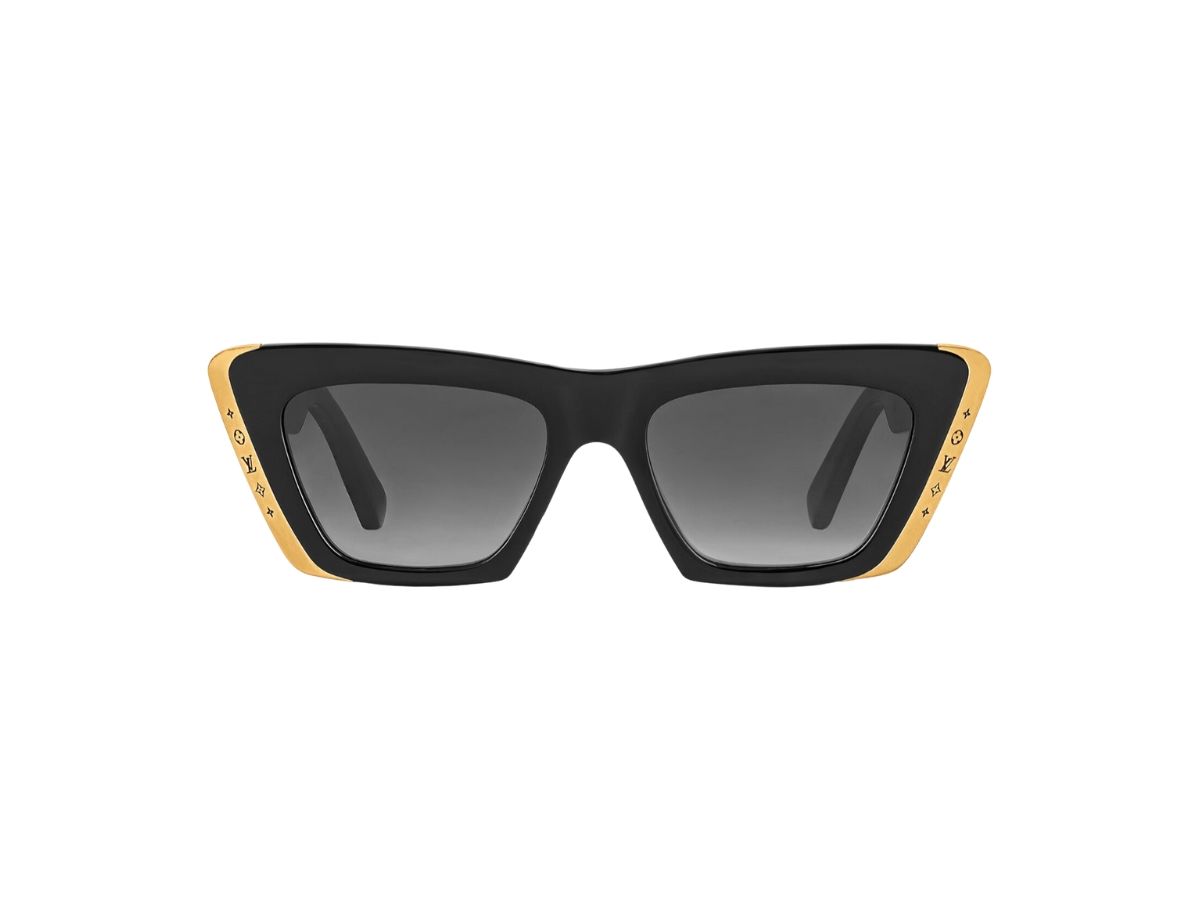 Louis Vuitton LV Moon Cat Eye Sunglasses In Black Frame With  display picture 3