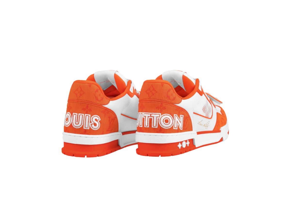 Louis Vuitton Trainer Sneaker Orange