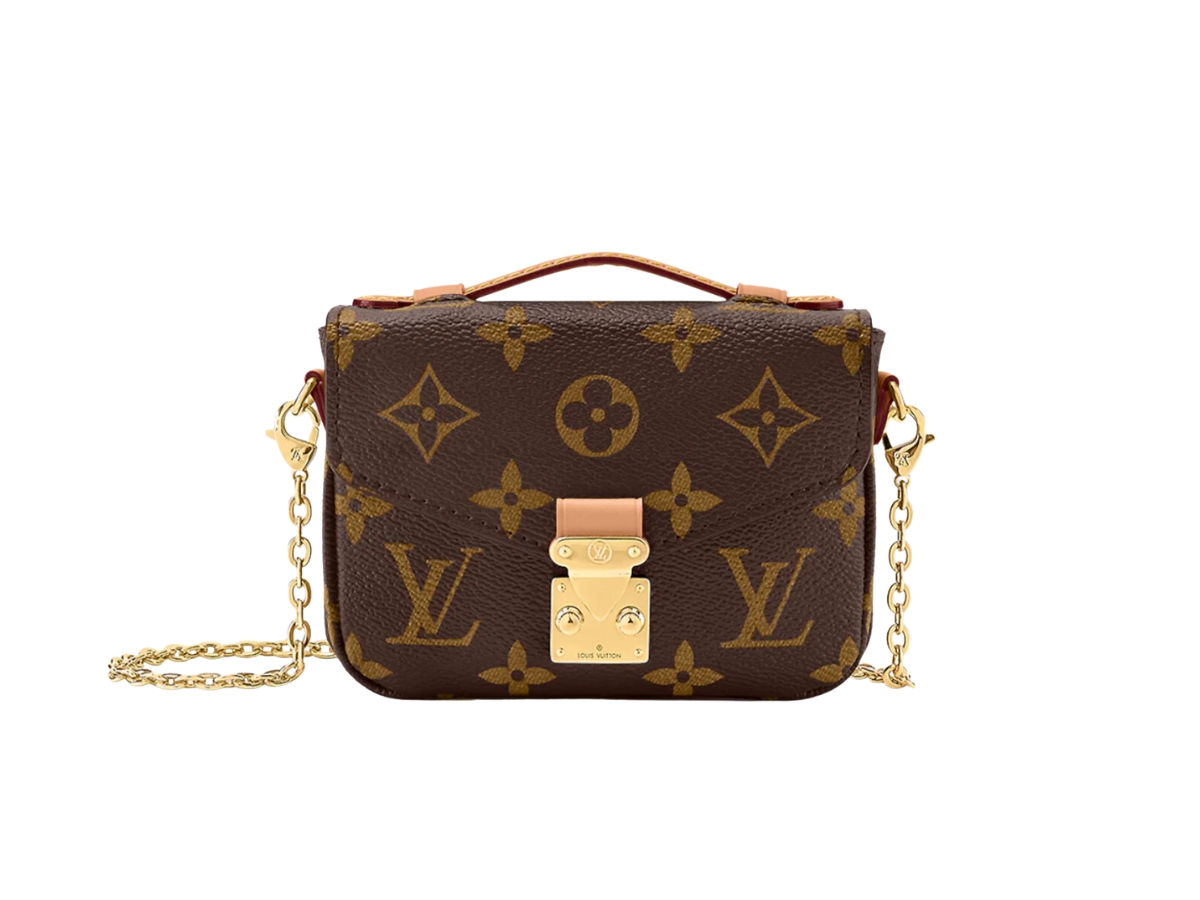 SASOM  bags Louis Vuitton Micro Metis In Monogram Coated Canvas With  Gold-Colour Hardware Brown Check the latest price now!