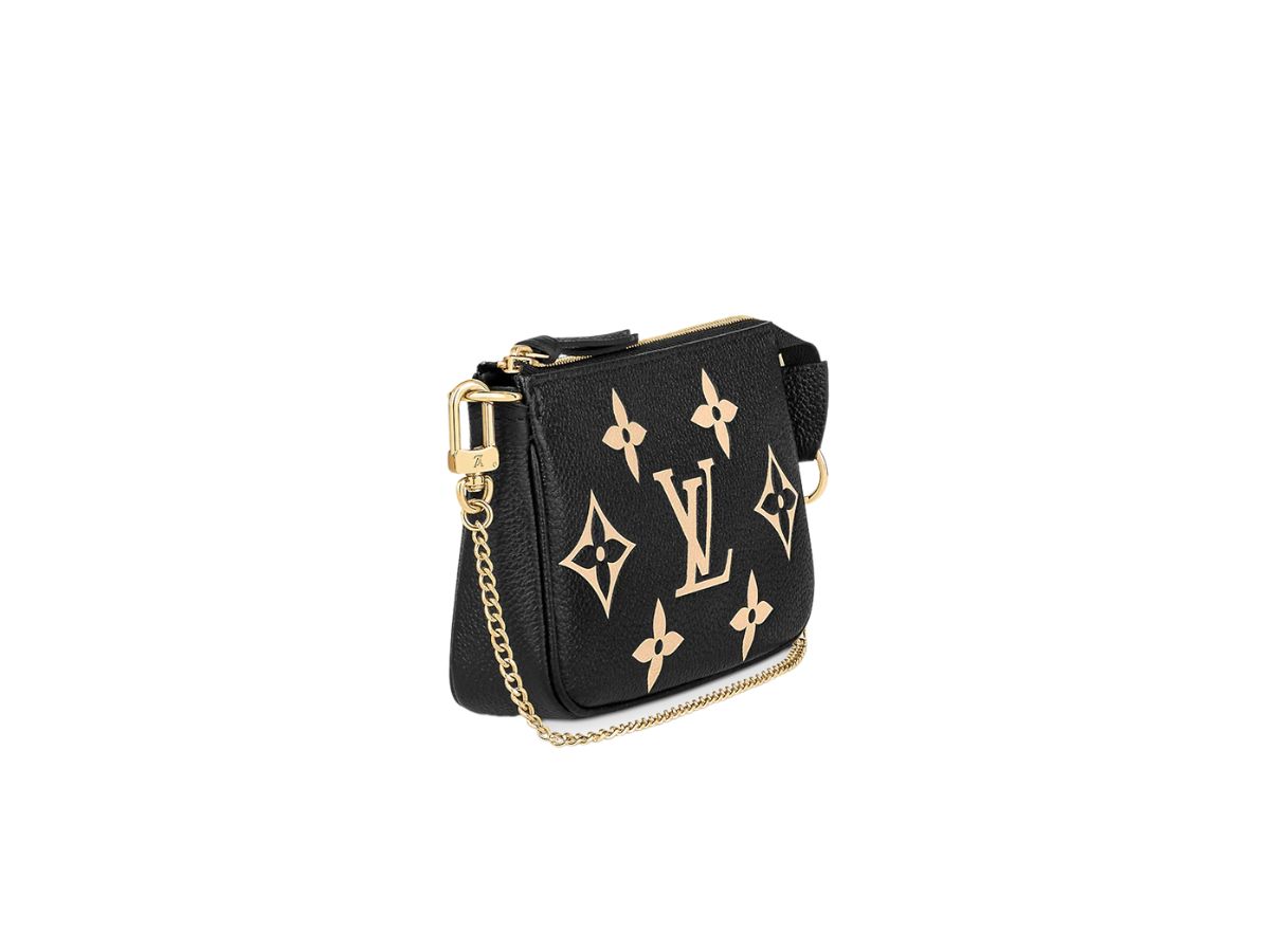 Louis Vuitton Pochette Mini Accessoires Black/Beige