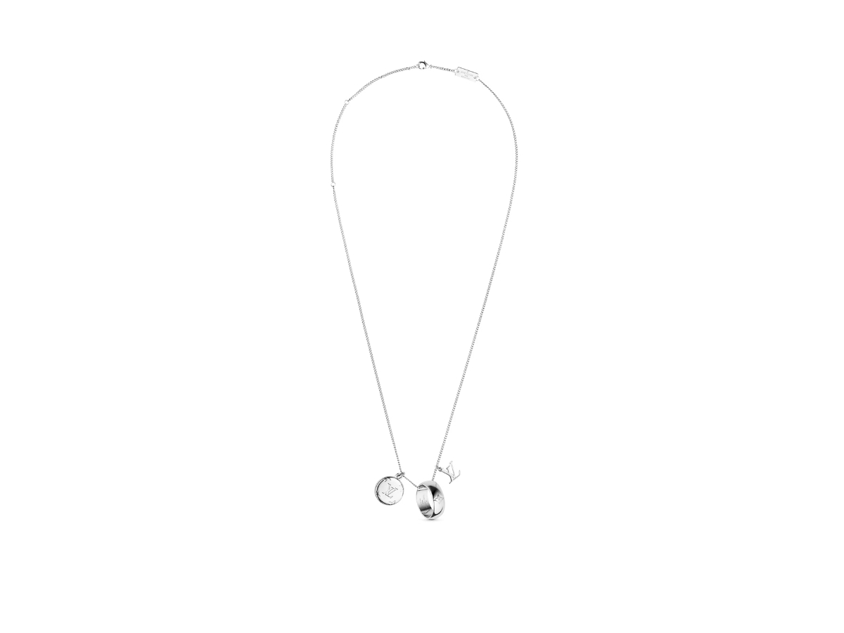 Louis Vuitton MONOGRAM Monogram charms necklace (M62485)