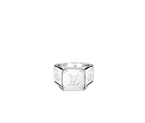 Louis Vuitton MONOGRAM 2021 SS LV CATCH RING (Monogram Logo) M80187