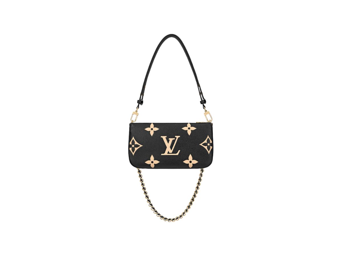 Multi Pochette Accessoires Bicolour Monogram Empreinte Leather - Handbags  M45777