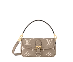 Buy Louis Vuitton Nano Diane In Monogram Empreinte Embosse Supple Grained Cowhide Leather With Gold-Color Hardware Tourterelle Beige Cream at Sasom – Authentic and Ready to Ship