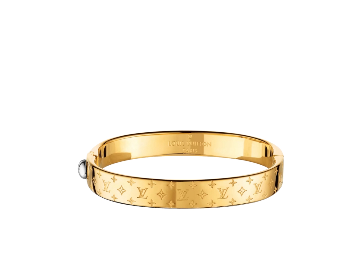 Louis Vuitton Nanogram Brass Bracelet