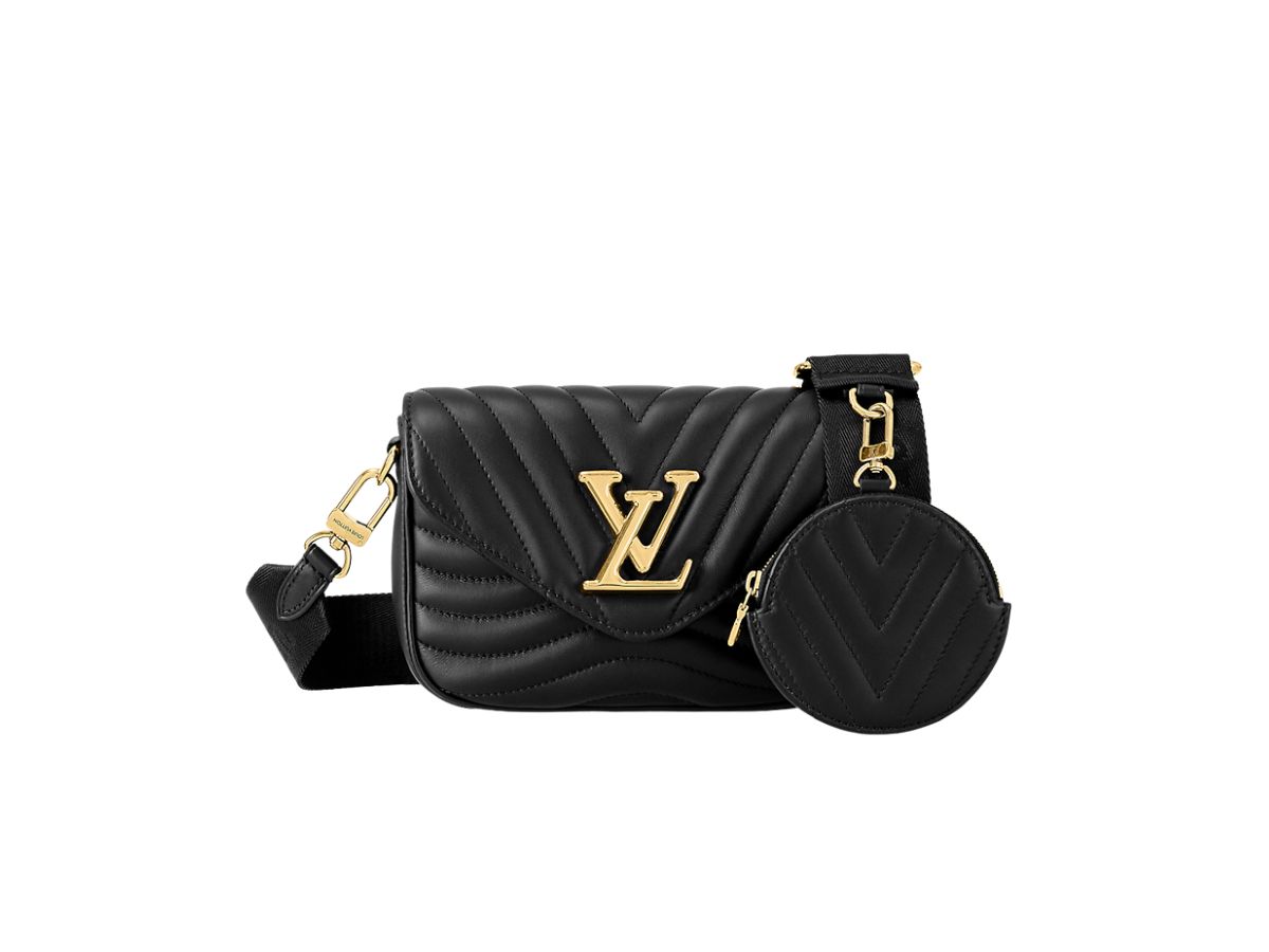 Pre-owned Louis Vuitton Multi-pochette New Wave Leather Handbag In