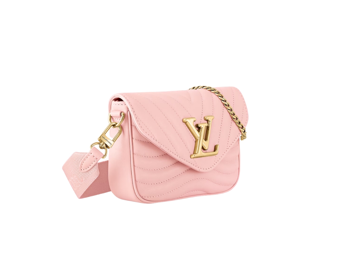 Louis Vuitton Multi-pochette New Wave Leather Crossbody Bag In Pink