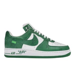 Louis Vuitton Nike Air Force 1 Low By Virgil Abloh White Green