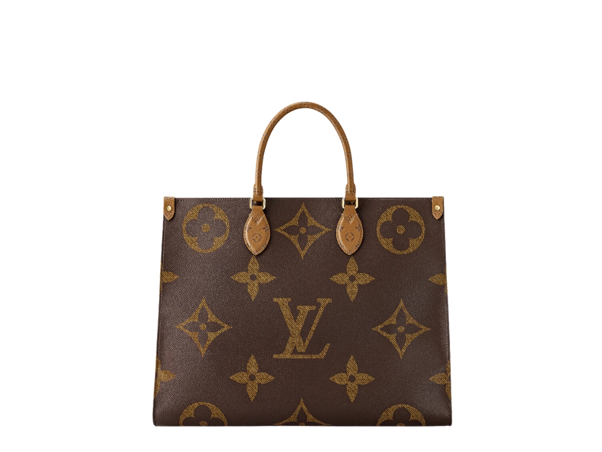 Louis Vuitton Monogram Neverfull GM Tote Bag, Brown, Coated Canvas