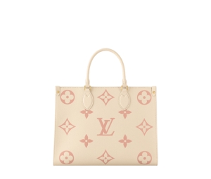 Louis Vuitton Onthego MM Rose Beige