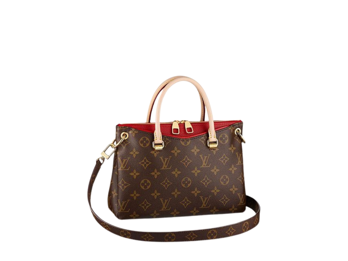 M41241 Louis Vuitton 2014 Monogram Canvas Pallas BB Handbag-Red