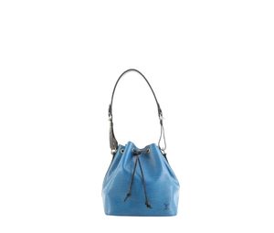Louis Vuitton Petit Noe Handbag Epi Leather Blue